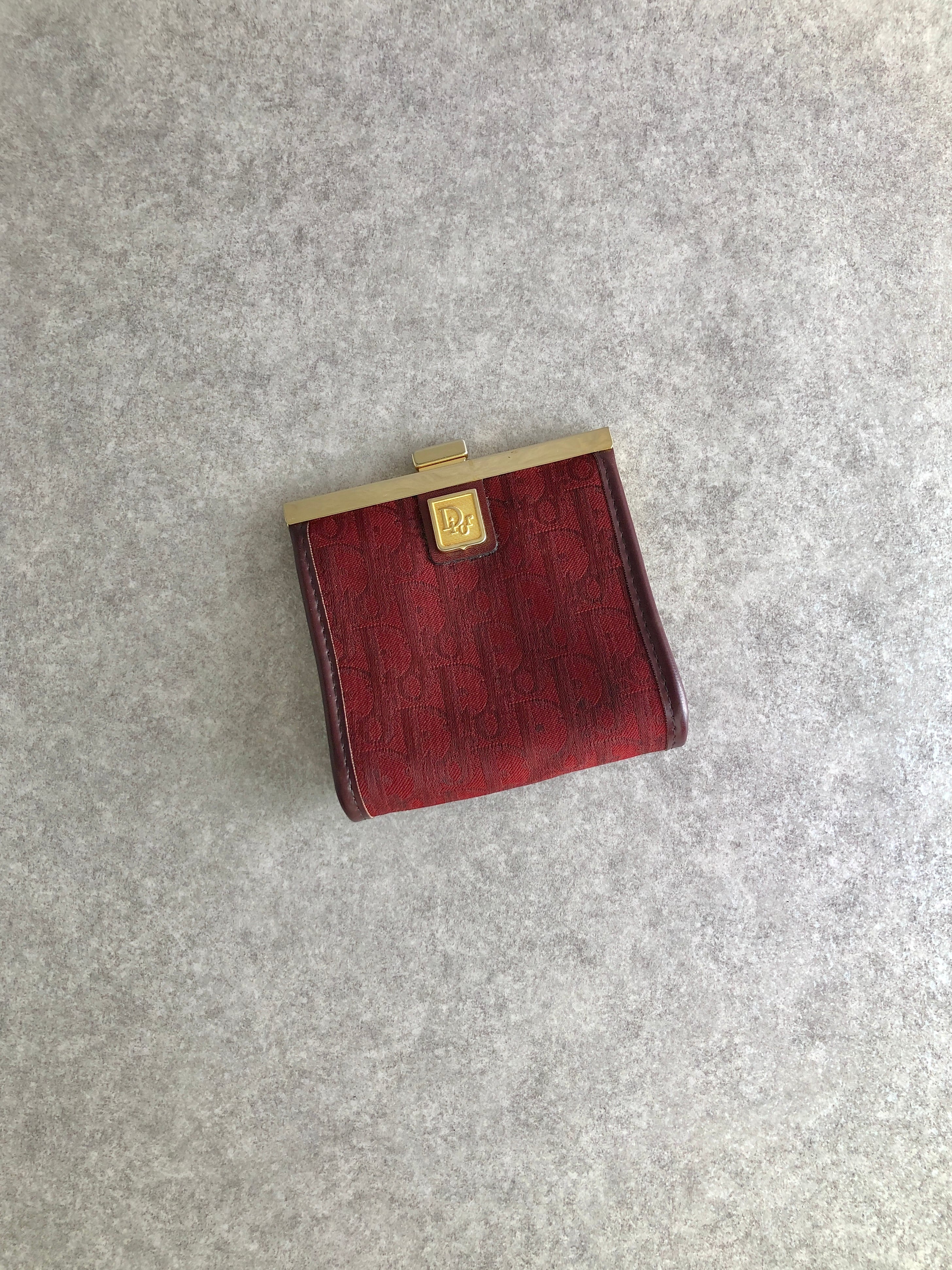 Dior ♡ ヴィンテージ トロッター がま口 財布 クリスチャンディオール