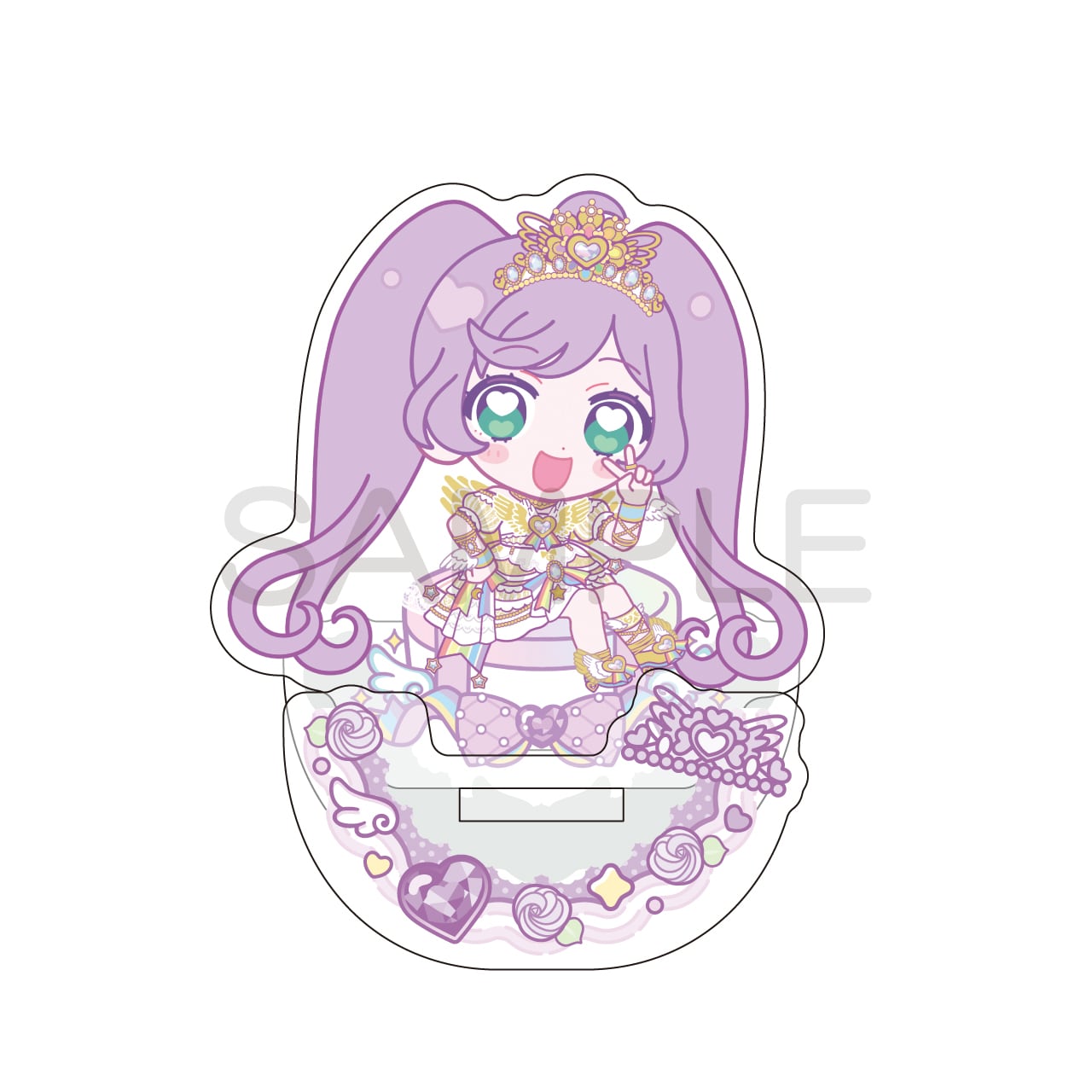 プリティーシリーズ きゃらっぴん ゆらゆらアクリルスタンド らぁら