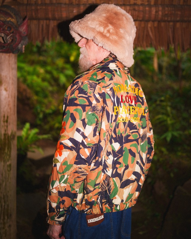 Fabric Embroidered Jumper / Camouflage