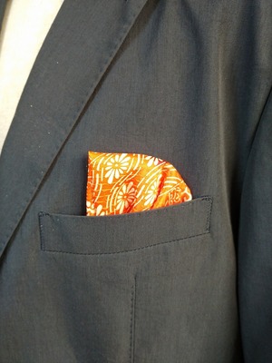 ポケットチーフ　pocket square