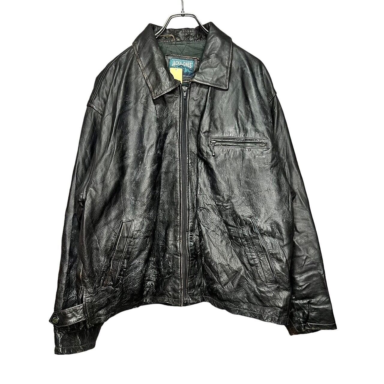 JACK & JONES レザージャケット XL | 古着屋OLDGREEN