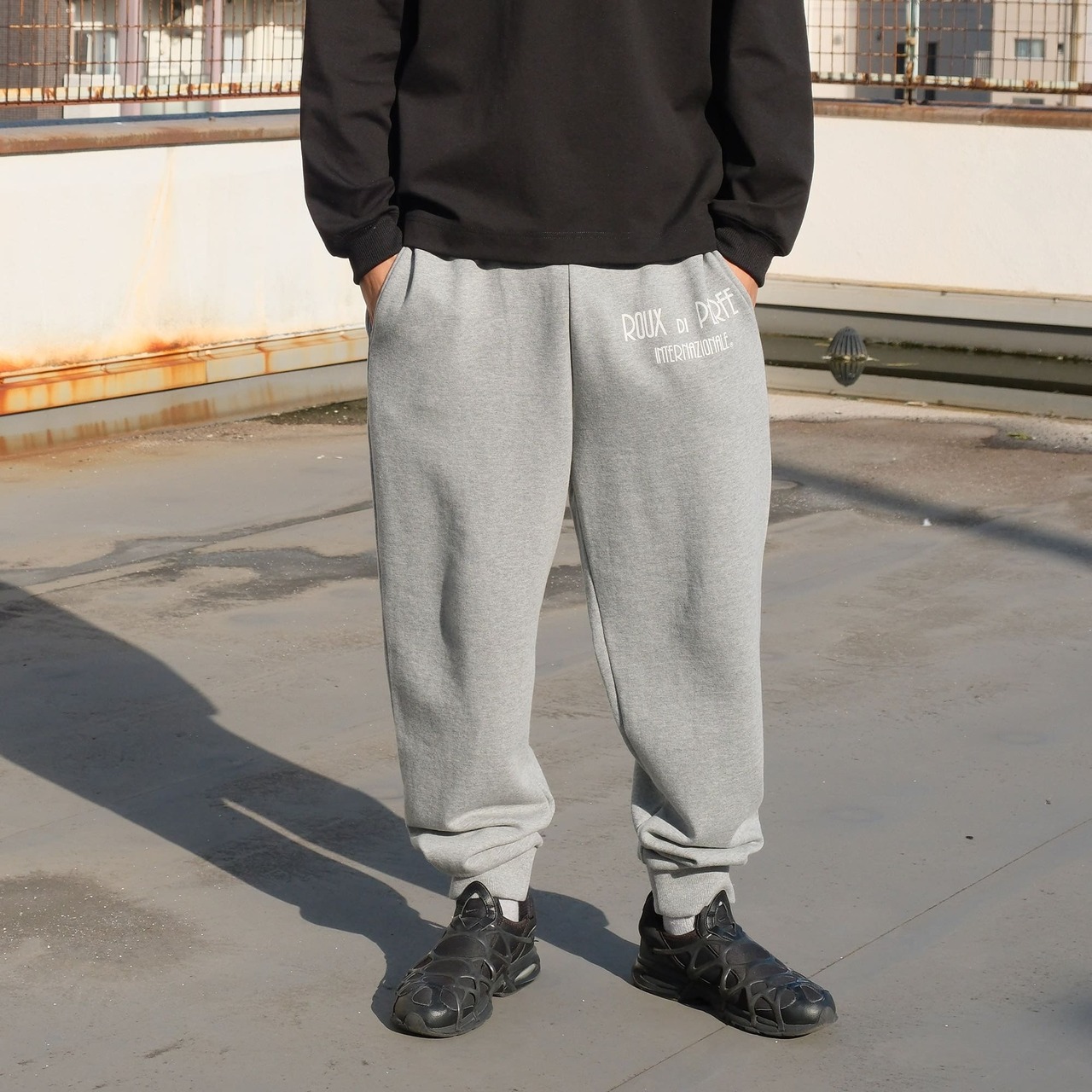 日本製ロゴスウェットパンツ