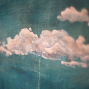 「雨ははじまり、雲へ終わる」— 原画 by matsuko