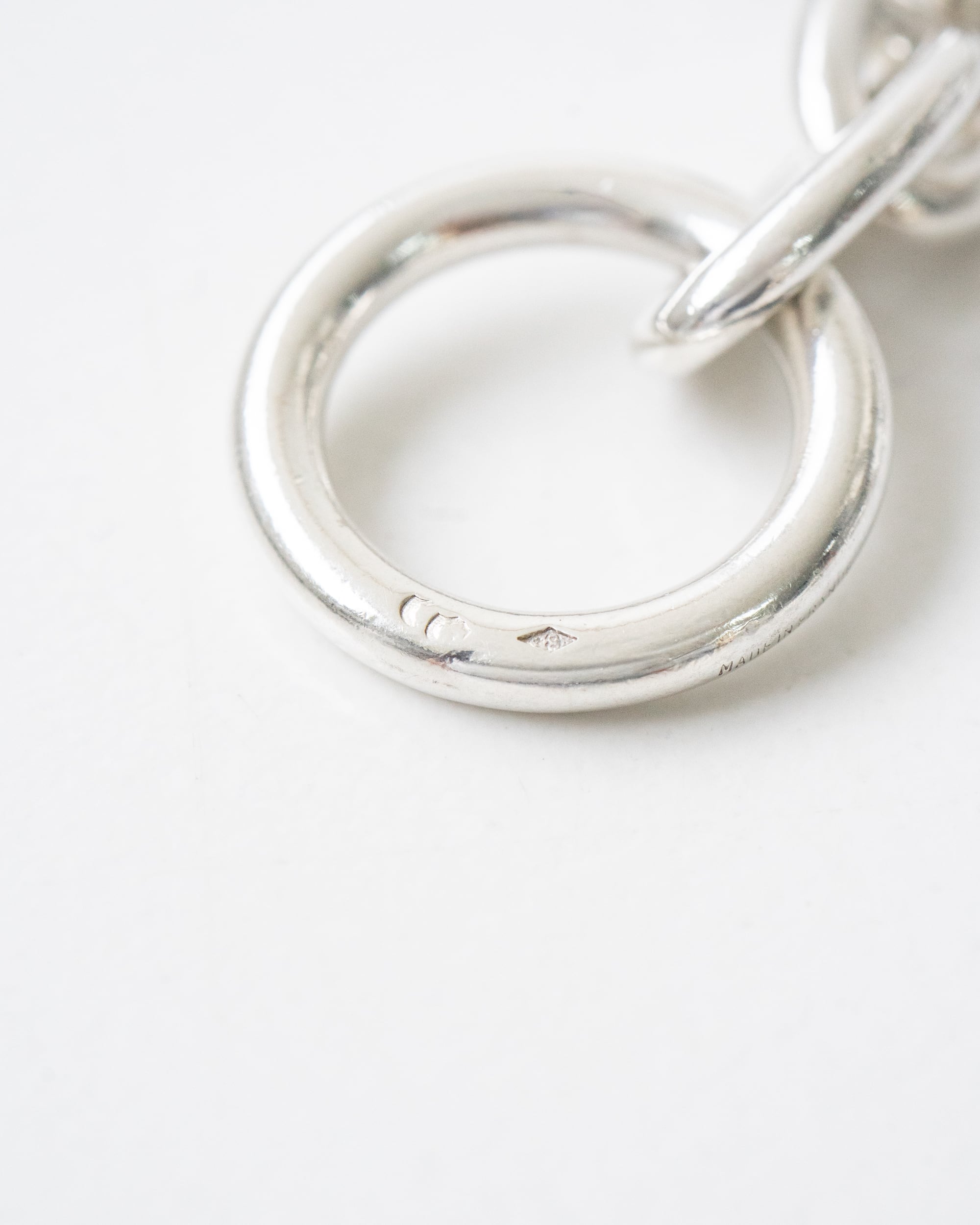 アクセサリー HERMES Margiela DEAD STOCK Chaine PM 19 HERMES エルメス ネックレス CHAINE DANDRE PUNK 44cm