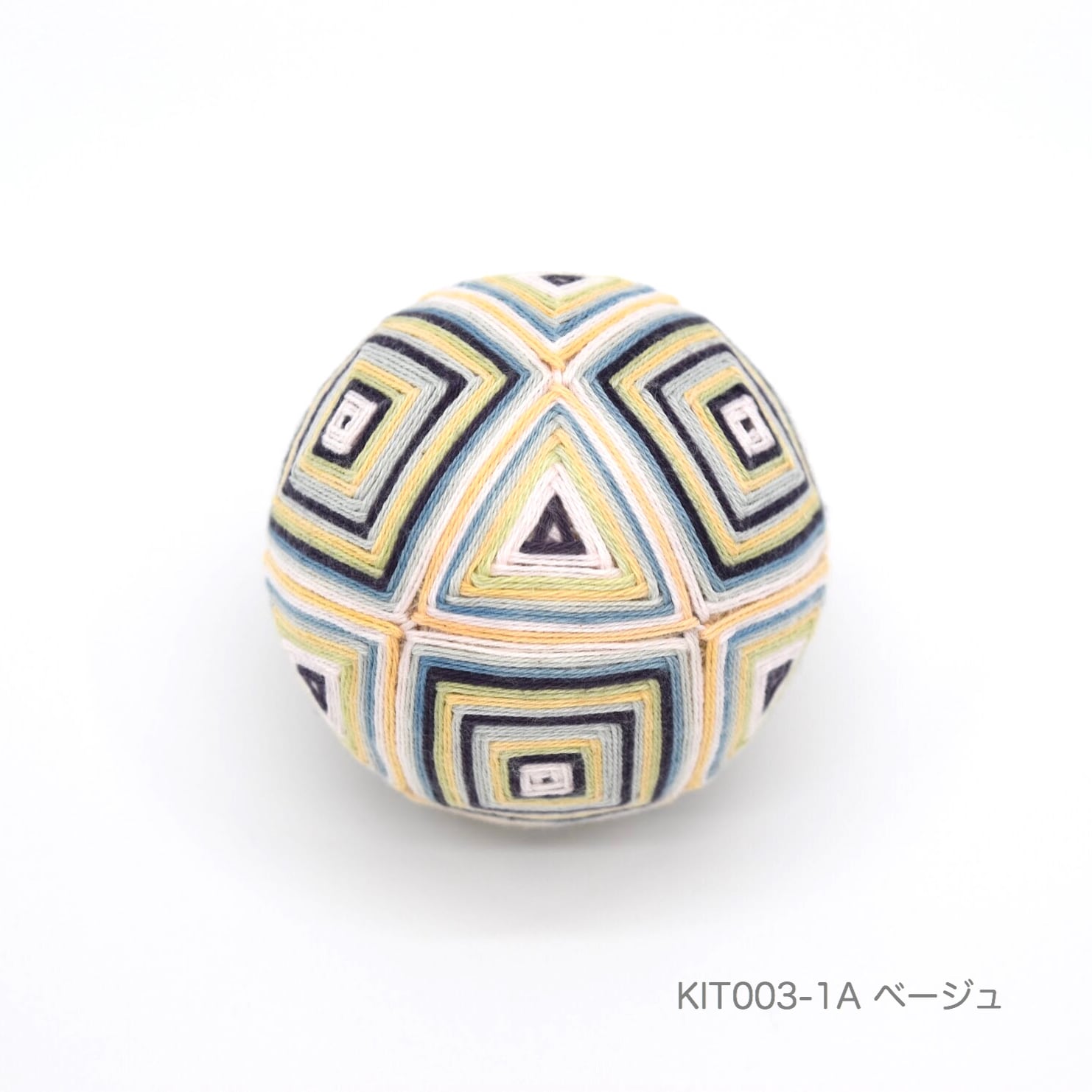 手まり　おまかせ20個 手まりキット「枡かがり」（テキストあり）_KIT003-1 | 讃岐かがり