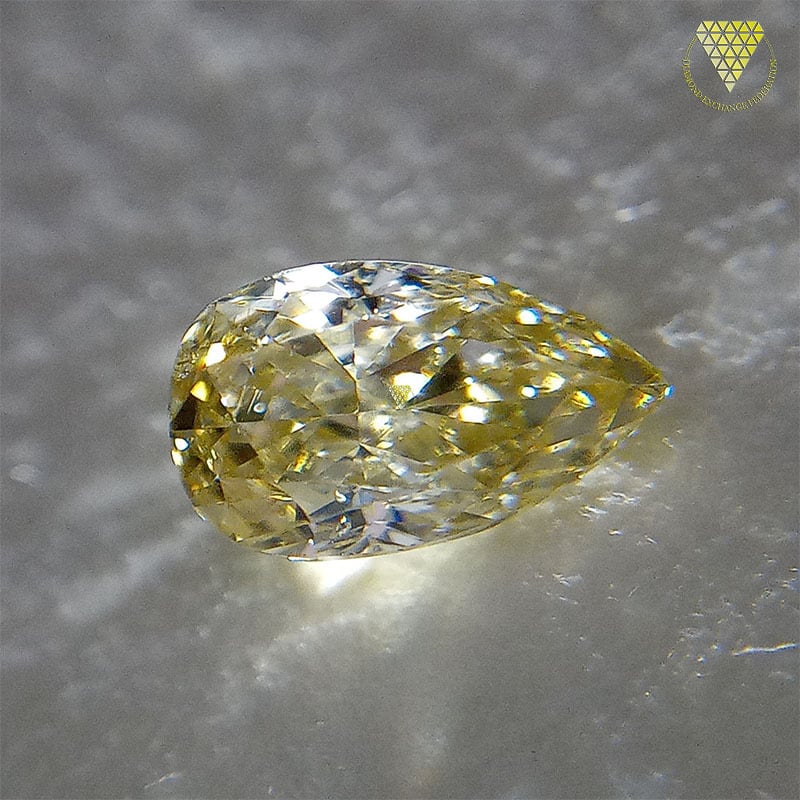 未使用 ０．７５２ct ＦＡＮＣＹ ＬＩＧＨＴ ＹＥＬＬＯＷ Ｉ１