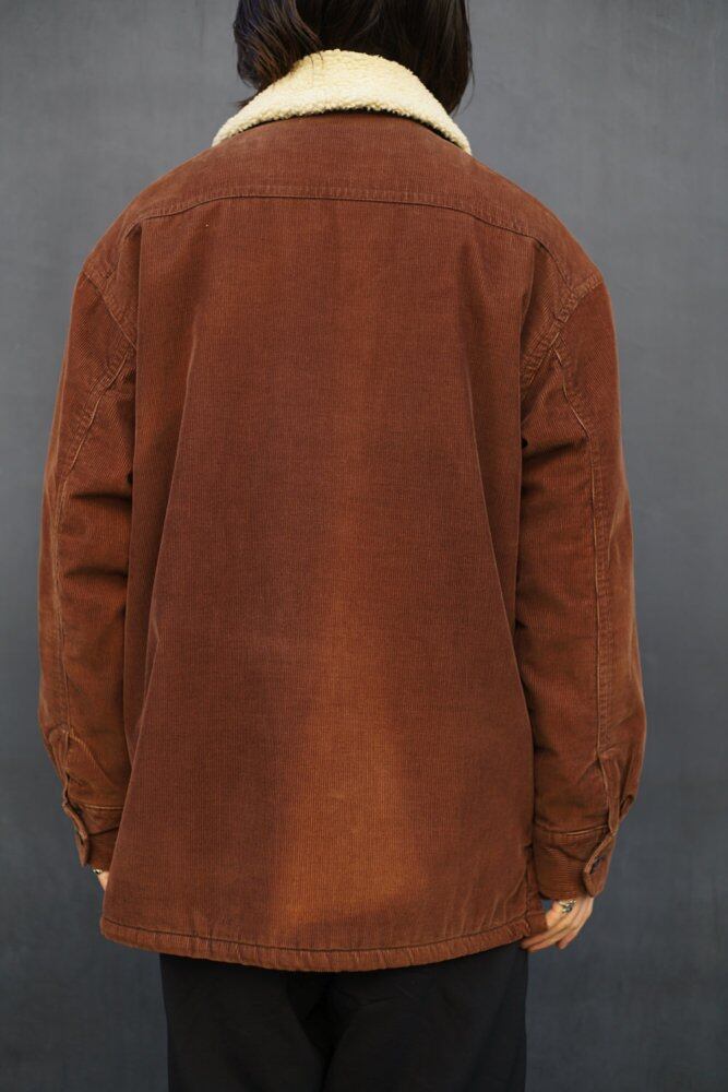 J.CREW] Vintage Boa liner corduroy jacket [1990s-] Vintage Boa