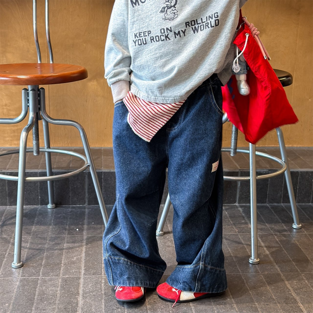 [bdiary] Siewide Denim Pants / [비다이어리] 시에와이드데님청바지