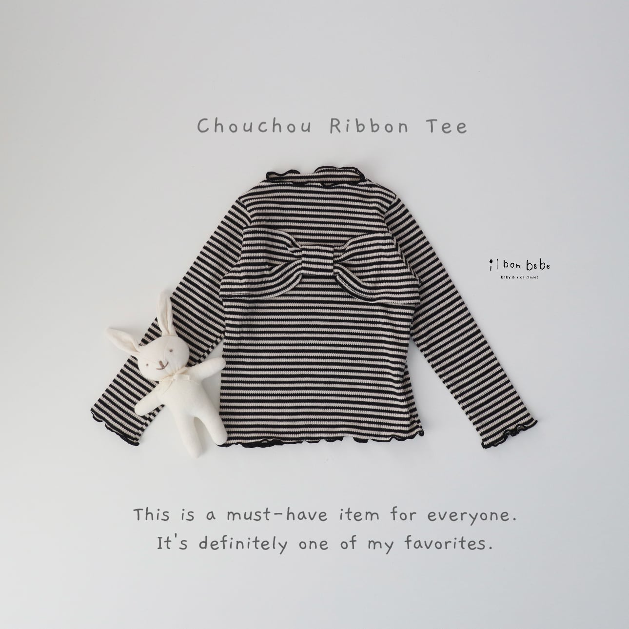 【即納】Chouchou Ribbon Tee