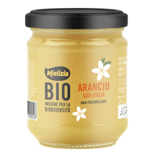 【ミエリツィア】オレンジの有機ハチミツ 250g【オーガニック】