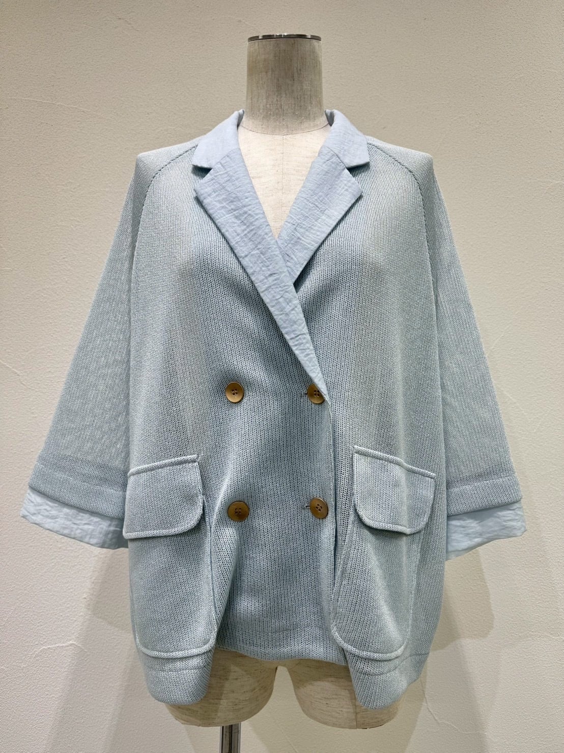 ニットライクメッシュW ジャケット 601453 cyantokyo 003-2604 | BlueOnion