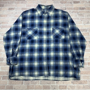 REDSTONE PRINT FLANNEL SHIRT OLD