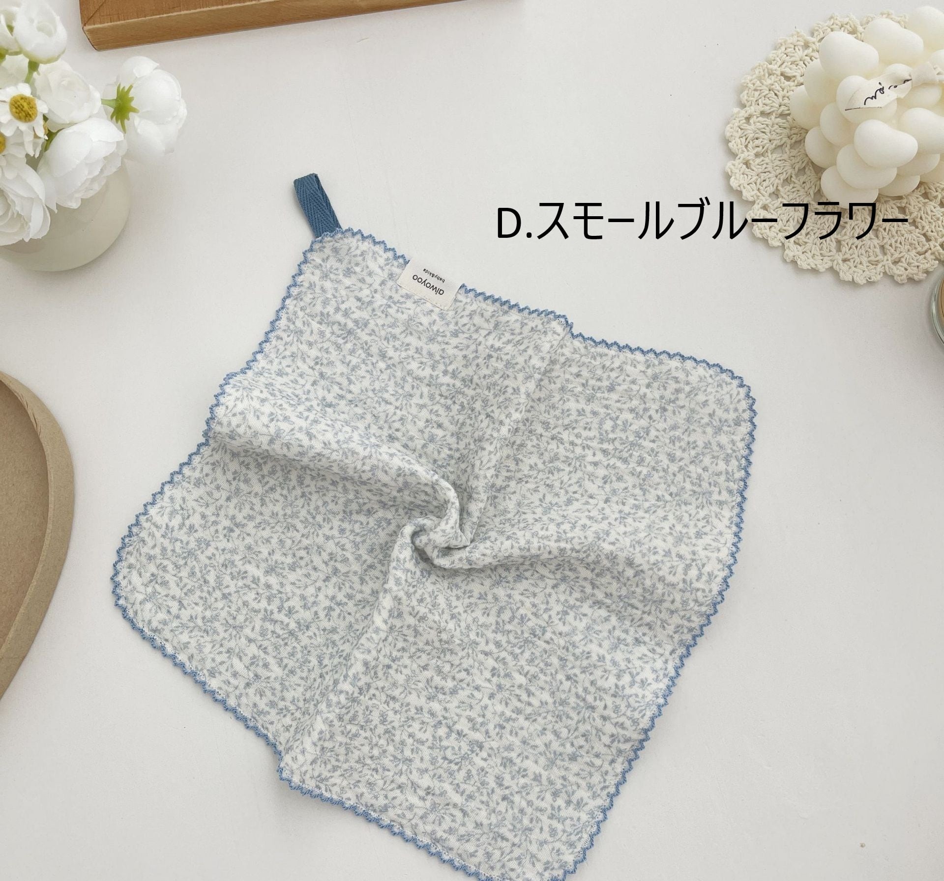 10color ガーゼハンカチ