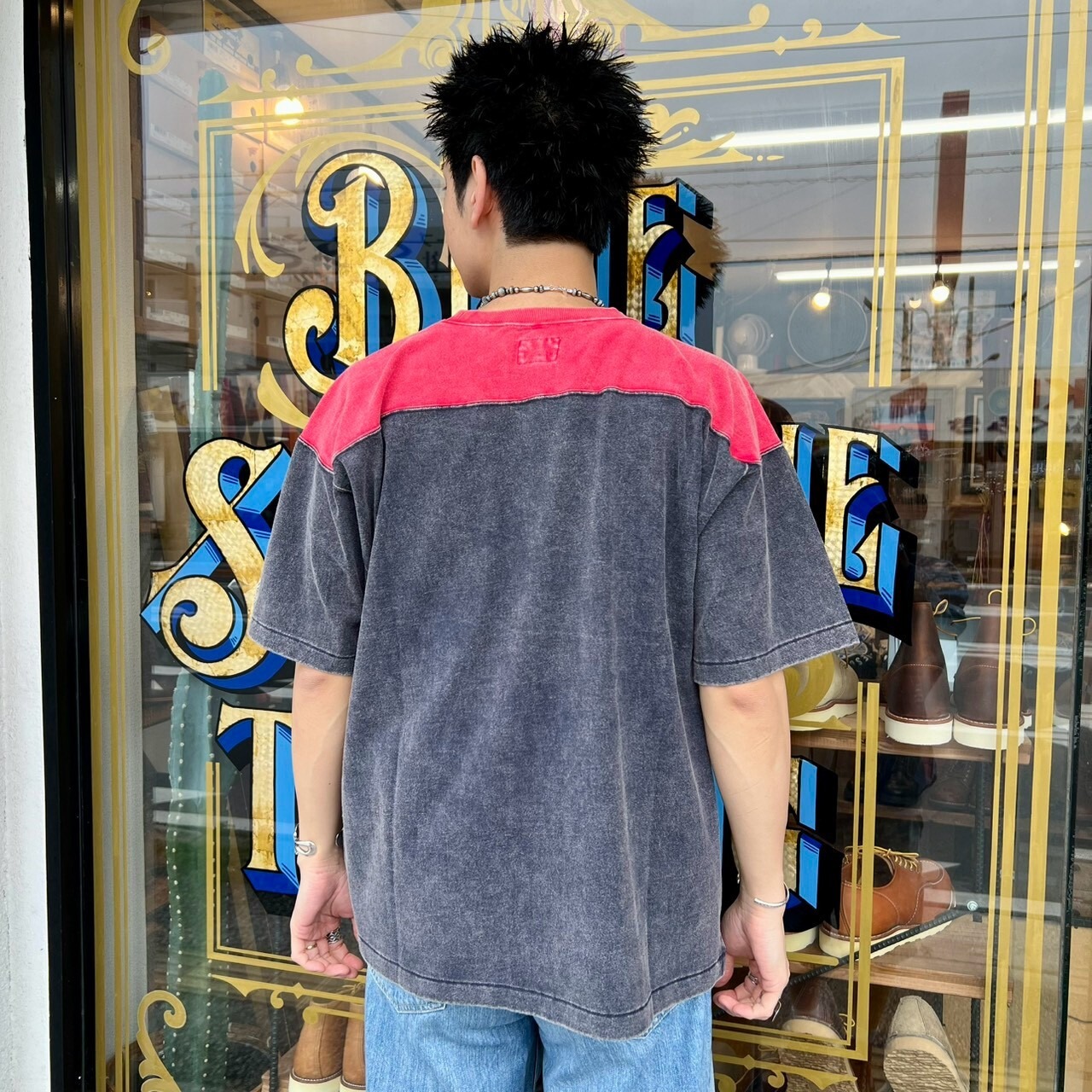別注 インプレストア【IMPRESTORE】Maze twotone t (Black) - 8