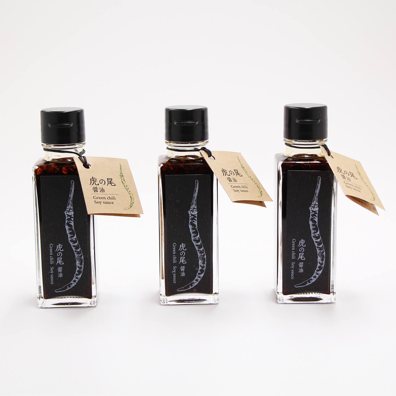 虎の尾醤油(3本セット/ちょい辛)