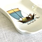 小皿　灰皿　リモージュ　小物入　レトロカフェ小物 12otdg37