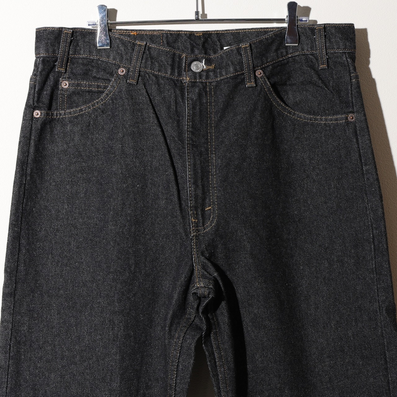Deadstock 36×32 505-0259 USA 95年 先染めブラックデニムパンツ Levi’s リーバイス 黒