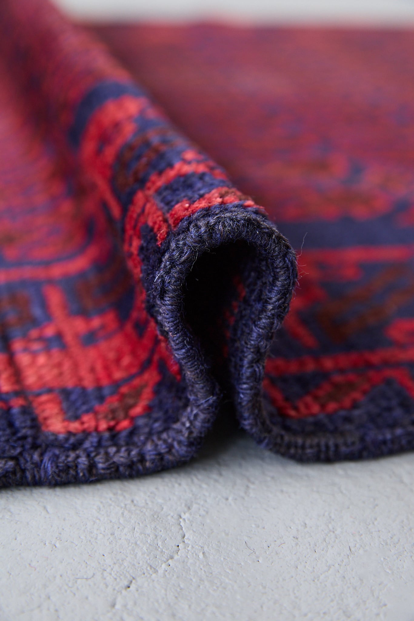 No.183 ヴィンテージラグ トライバルラグ バルーチ族 ウール（135×88cm