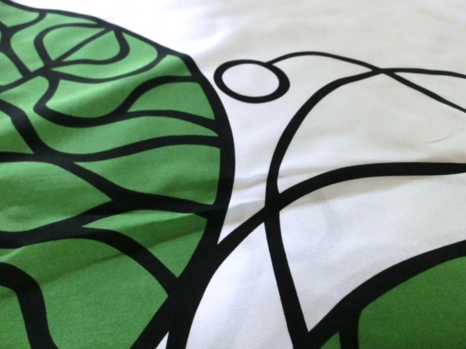 marimekko fabric BOTTNA マリメッコ コットン生地 BOTTNA グリーン 100cm