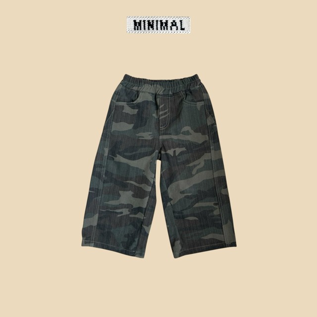 W camo dart pants【minimal】 ※12月下旬~1月上旬発送予定