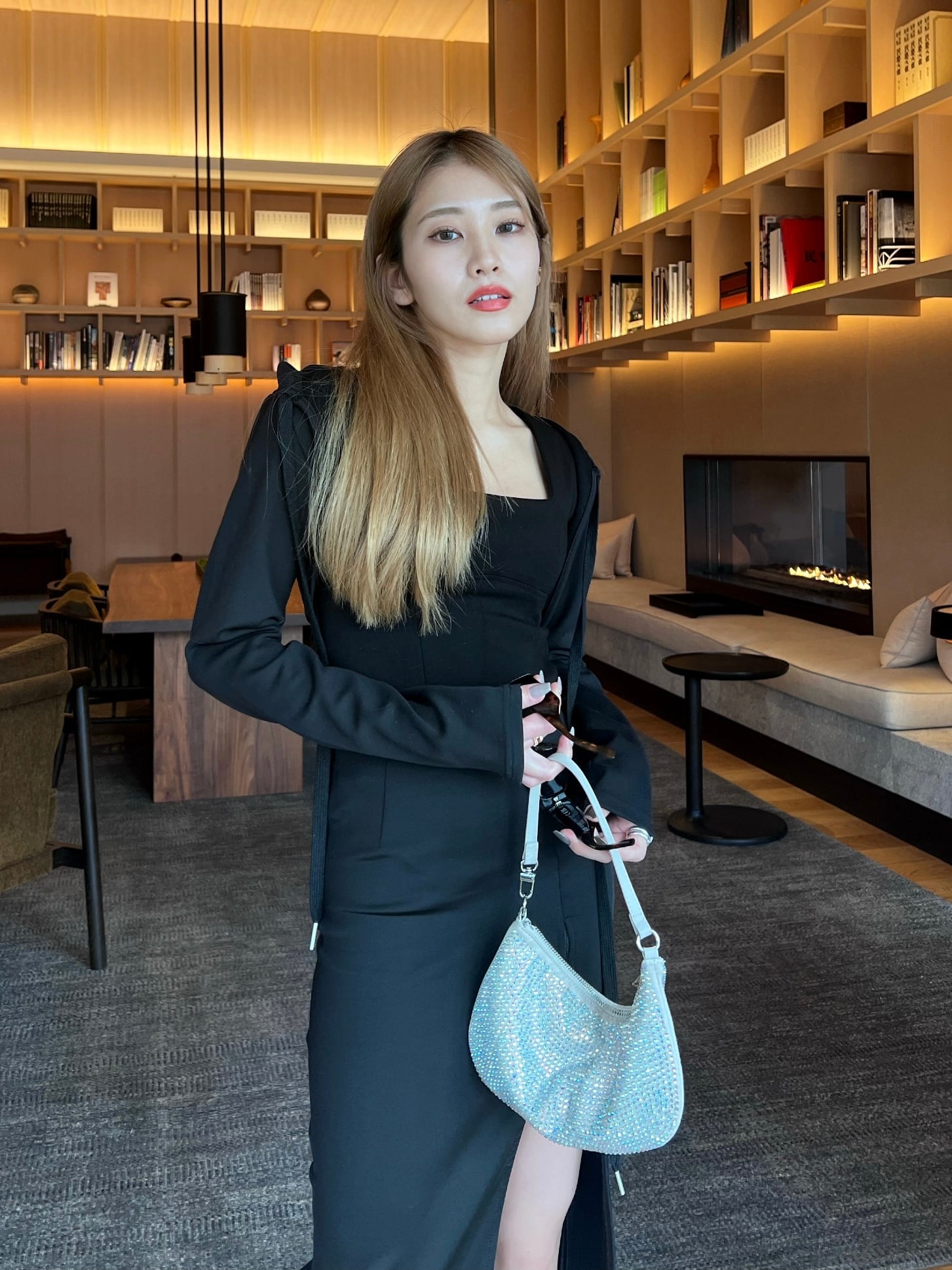 VELLA FRED Slit maxi skirt