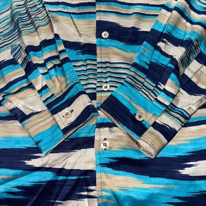 MISSONI silk open collar shirt