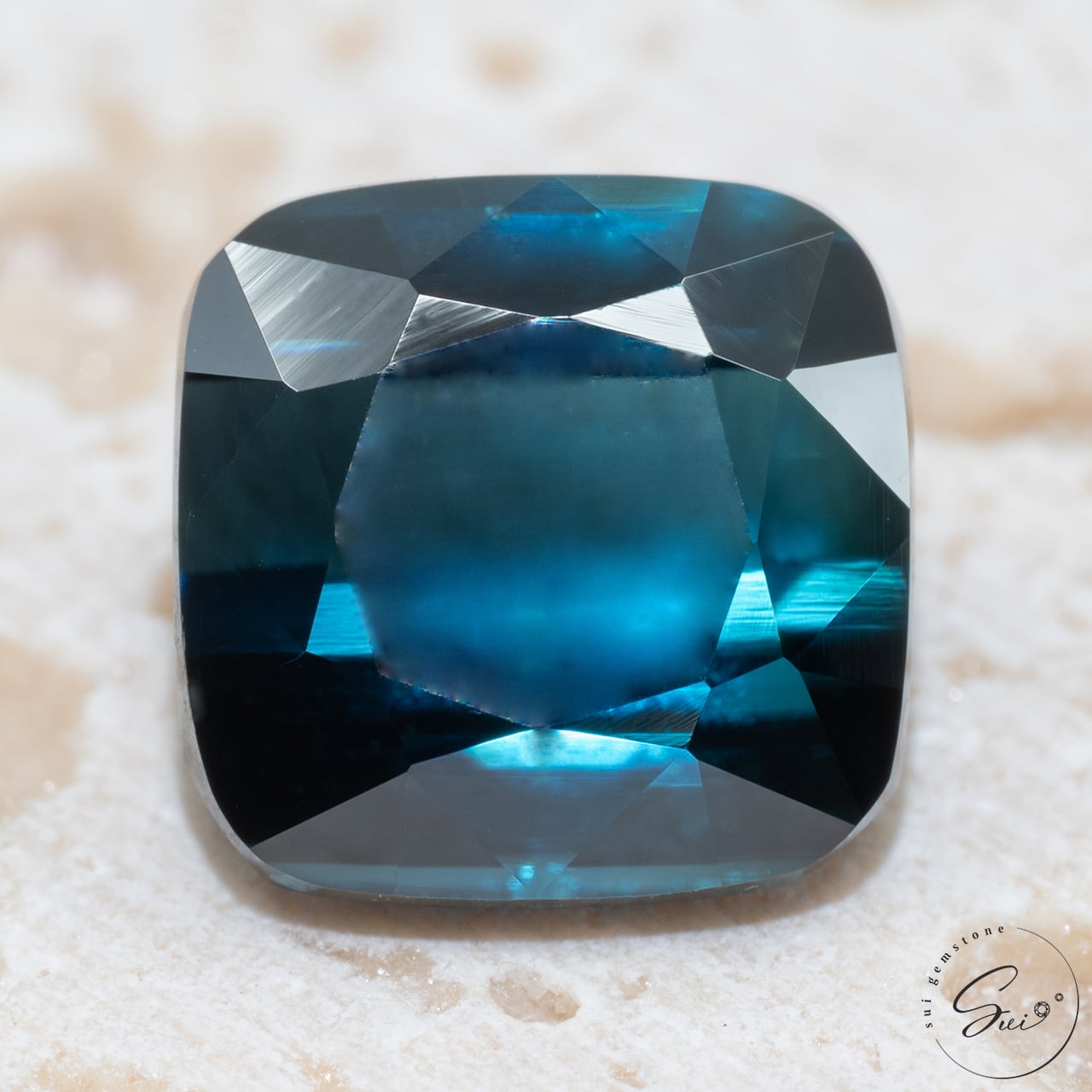 鑑別書　インディゴライトトルマリン　宝石　トルマリン　エイトリータの様な色味 鑑別書インディゴライトトルマリン宝石トルマリンエイトリータの様な色味