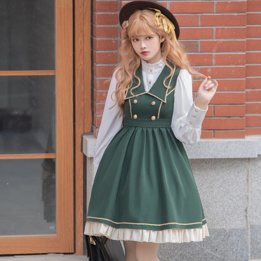 ロリータファッション通販 SEASONZ 和ロリ セットアップ 上下セット 