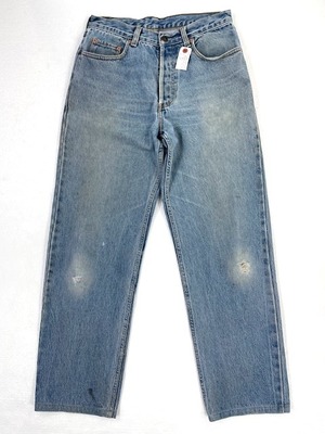 M-312  リーバイス 618古着 1991年米国製で革パッチ、オレンジタブ　W78cm股下75cm