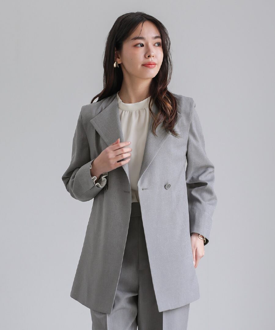 SALE 60％OFF】【 コーデ自在 】 ライトモククロス・2WAYダブル