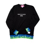 22aw EFFECTEN(エフェクテン) / fire pattern rib sweat