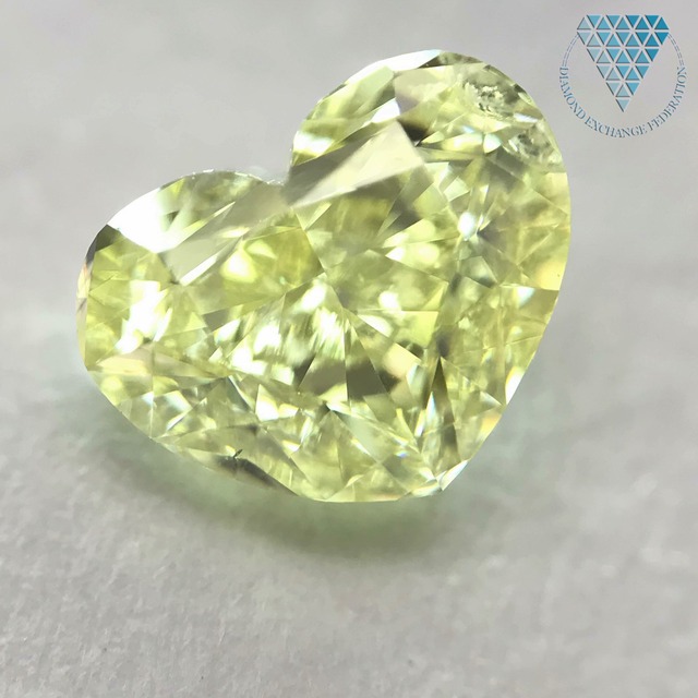 1 ct FANCY INTENSE YELLOW  SI2 HEART GIA 天然  ダイヤモンド ルース