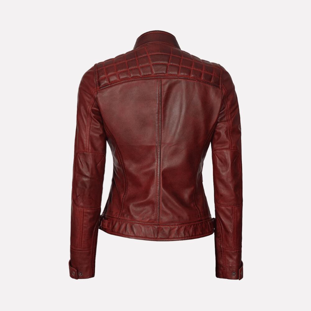 羊革キルティングショルダージャケット Quilted Shoulder Sheep