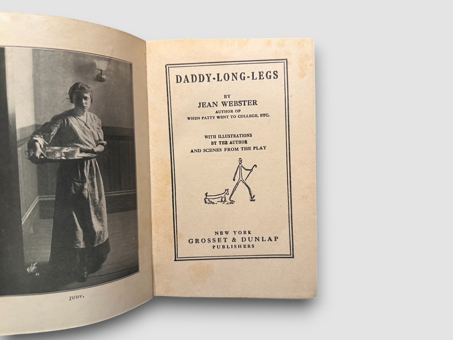 SC177】【GROSSET EDITION】Daddy-Long-Legs(1912) /Jean Webster