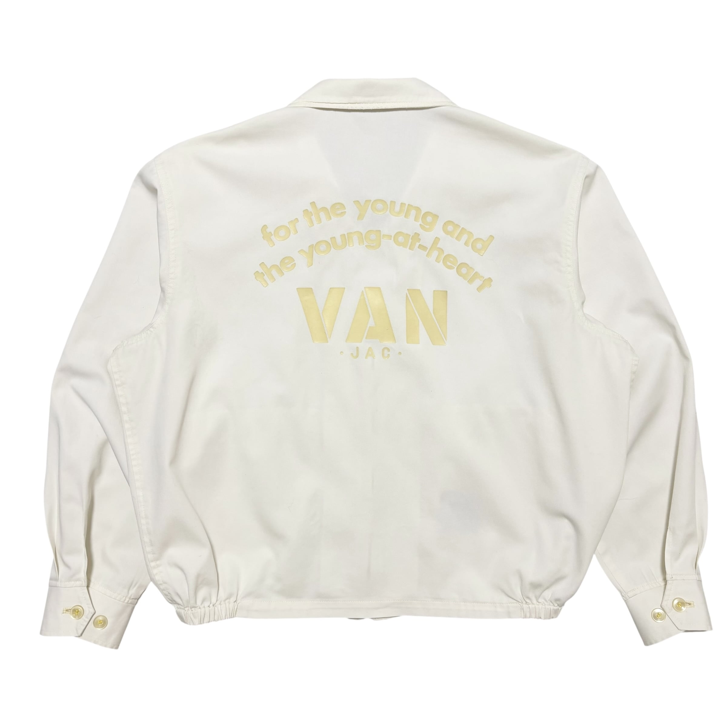 古着 ヴァンヂャケット VAN JACKET スウィングトップ コットンブルゾン クリーニング済み ヴィンテージ メンズ M相当