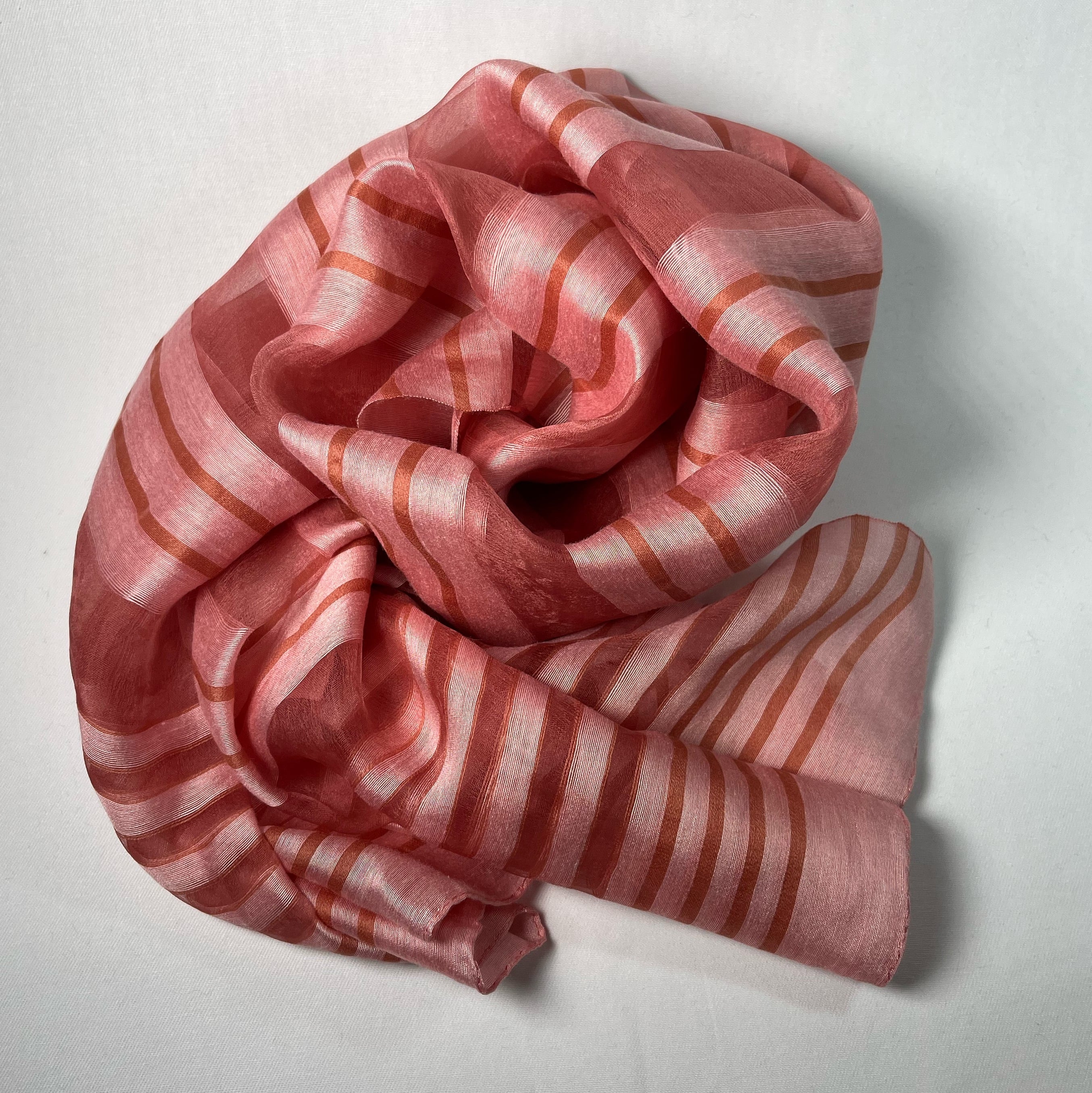 ビワ染めシルクコットンストール ビワ染めシルクコットンストール 【公式通販】