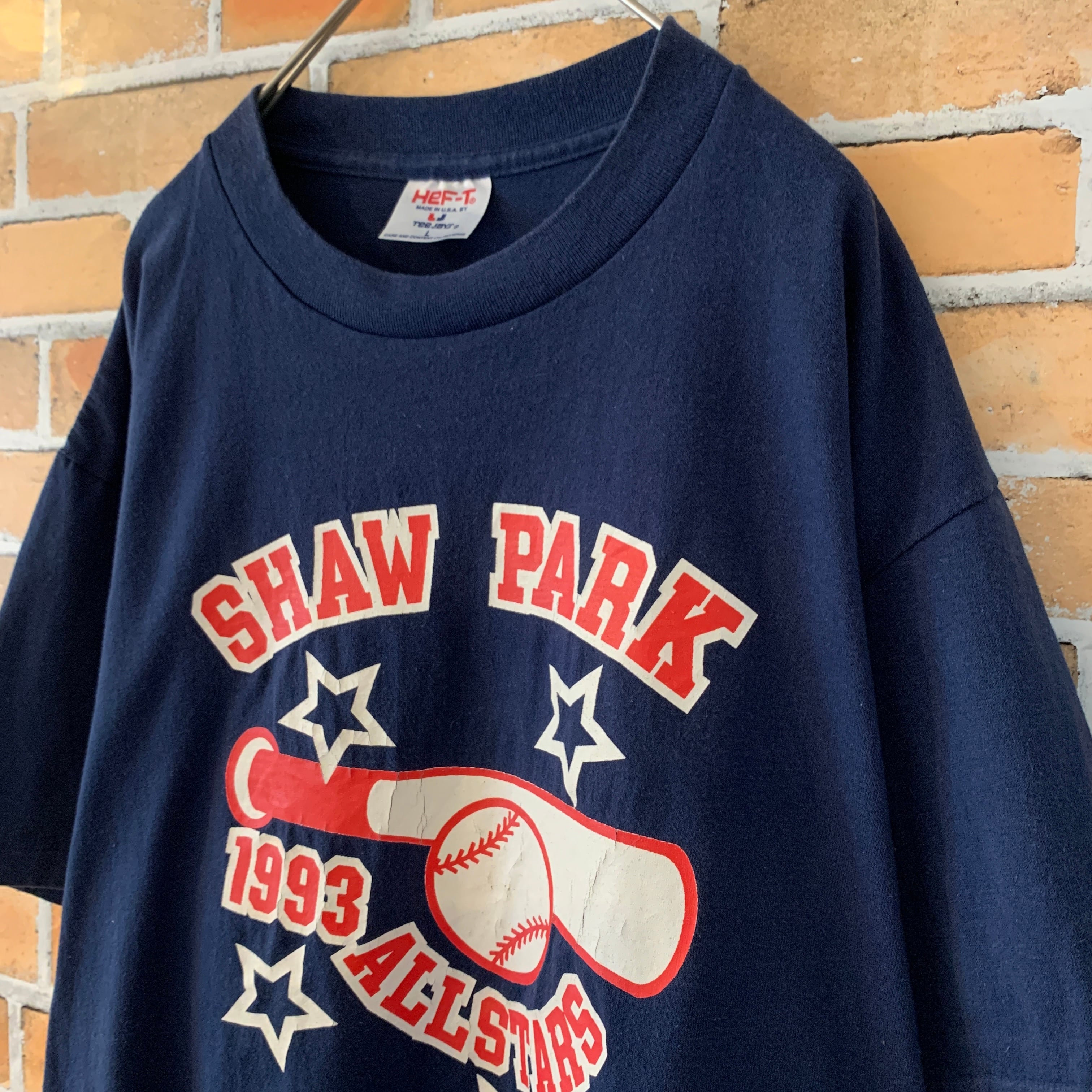 HeF-T】90s ベースボール オールスター Tシャツ USA製 野球 | 古着屋 ...