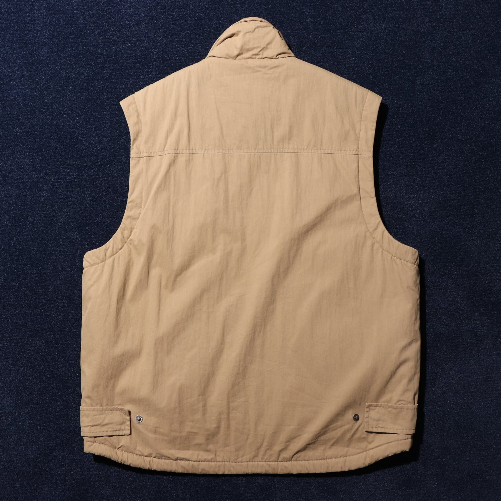 ベスト ベージュ 美品 S Eddie Bauer Legend フリースベスト ベージュ POLARTEC