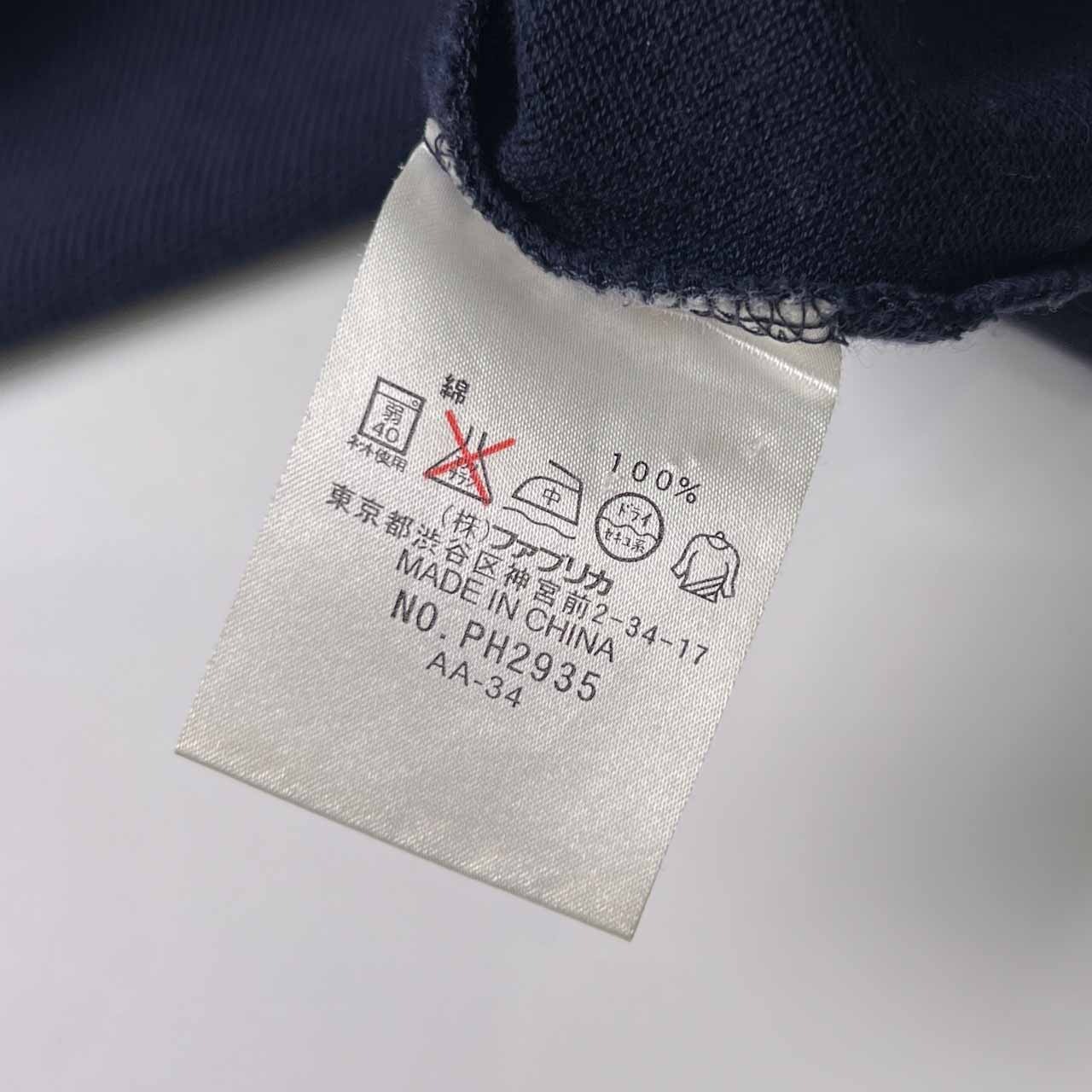 LACOSTE ラコステ ワンポイント 刺繍 鹿の子 半袖 ポロシャツ 2/ネイビー メンズ