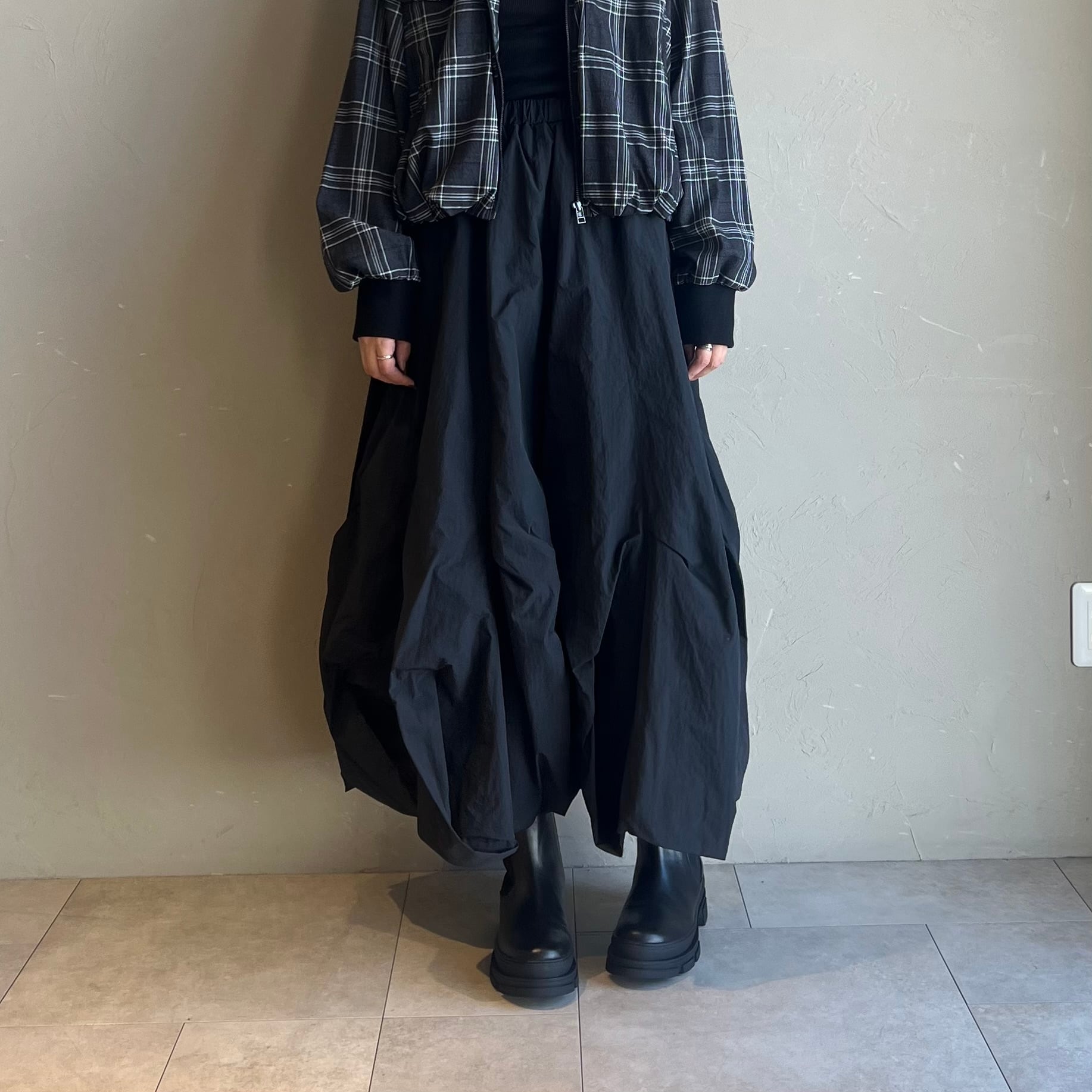 【 CYNICAL 】ランダムタックタフタスカート