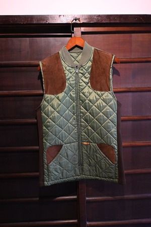 made in england vintage belstaff quilted shooting vest 0467