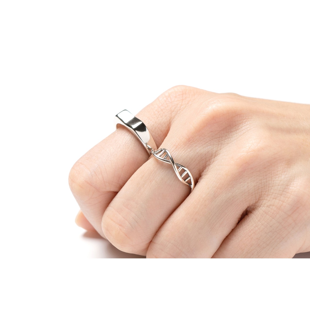 S925 SECTION RING GOLD