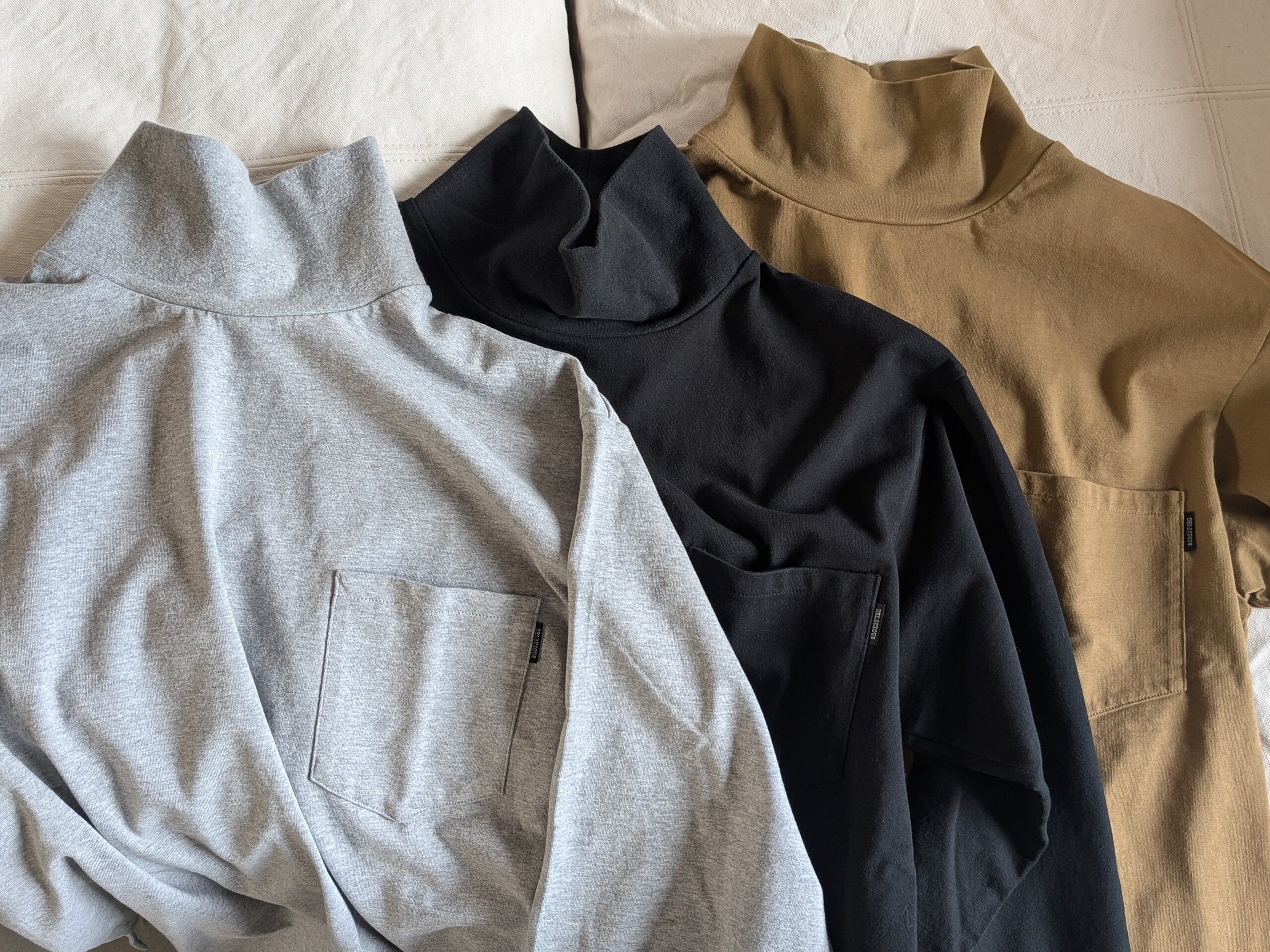 DELICIOUS】Cotton High-Necked（Unisex） | JAMES&CO. | inoya