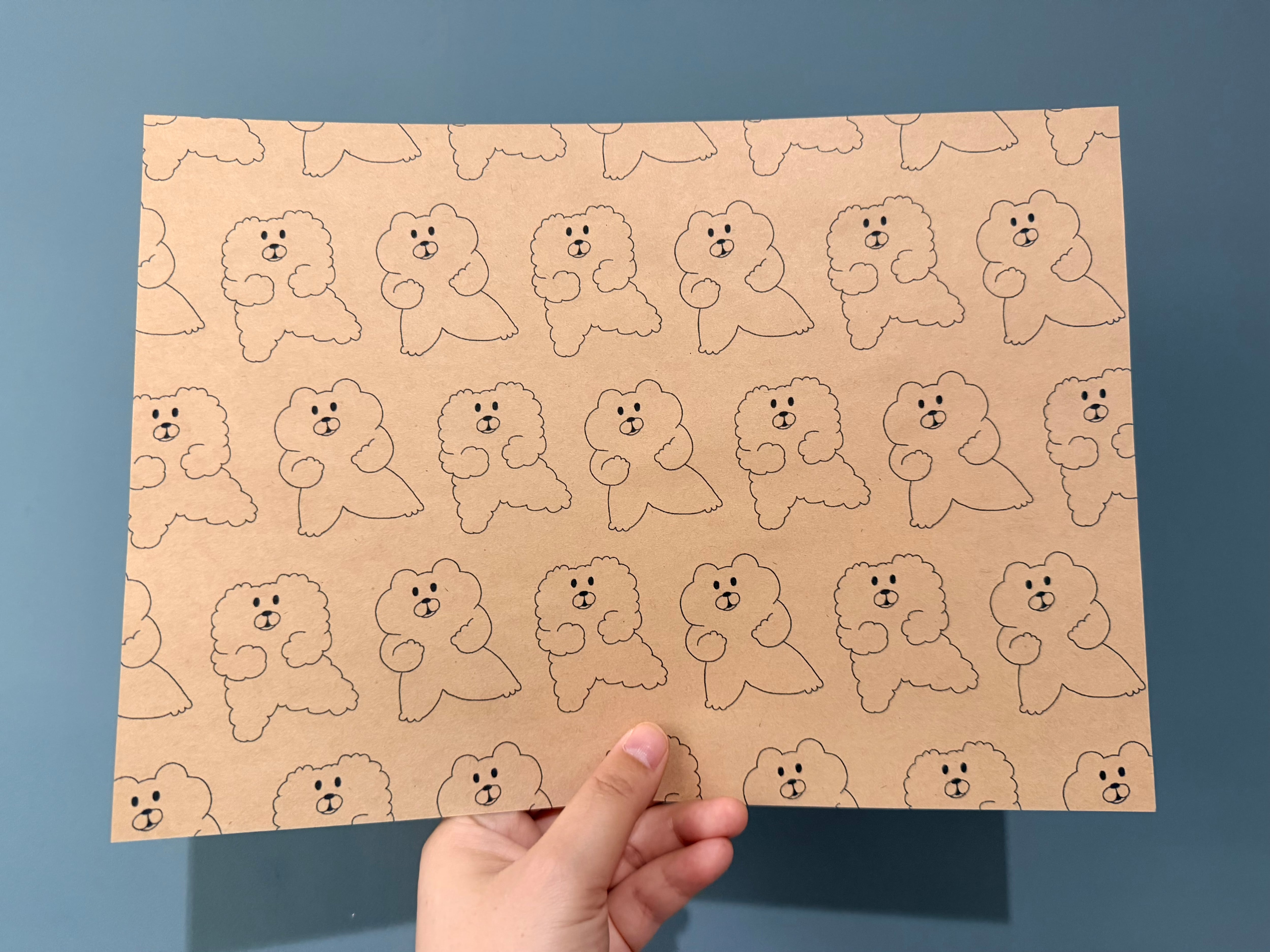 BB BEAR PAPER _ クラフトセット2
