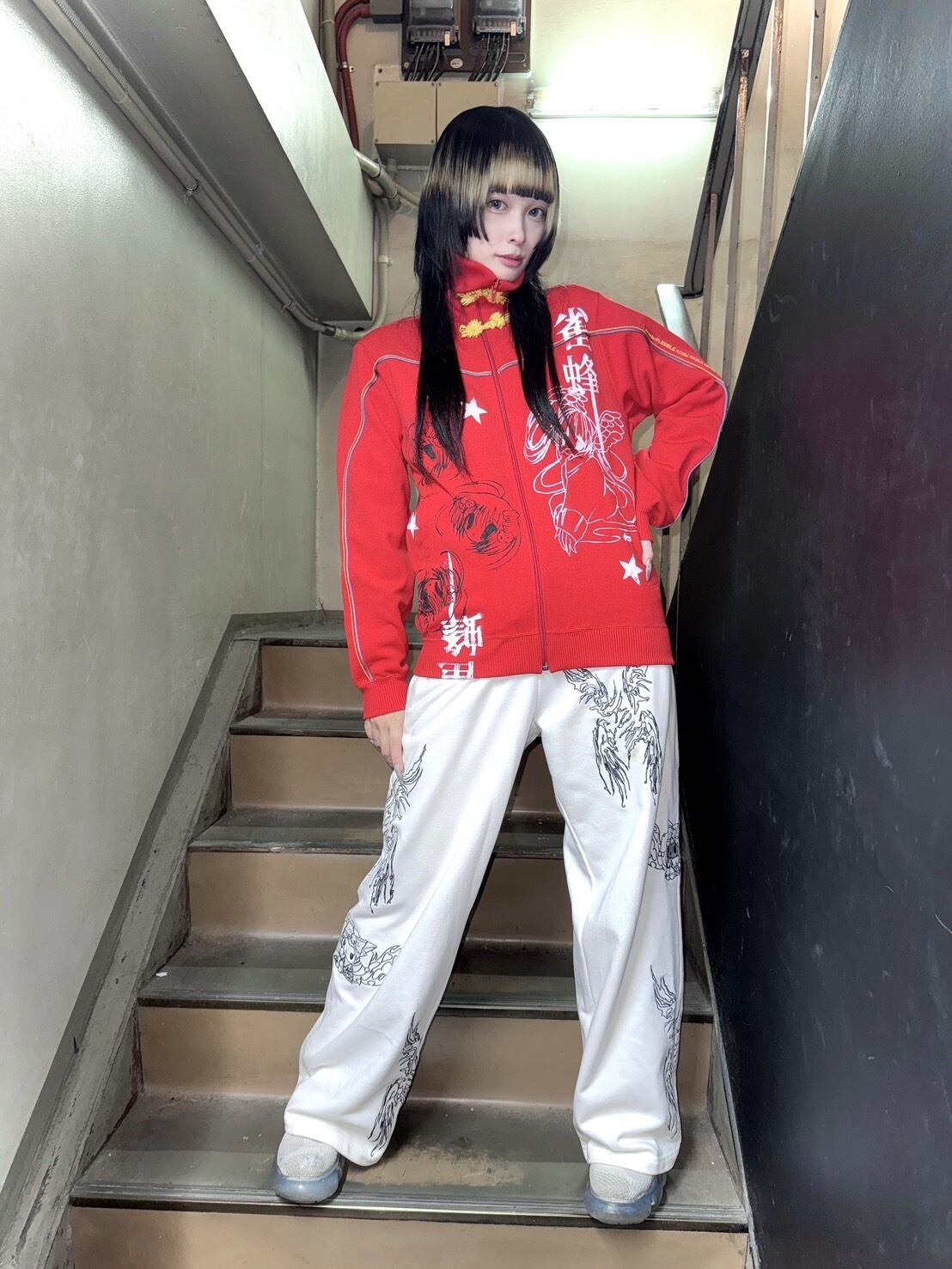 【雀蜂】リメイク古着 雀蜂