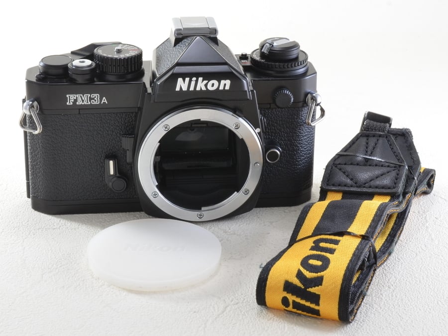 【ファインダー清掃済み】 ニコン Nikon FM3A ブラック ボディ