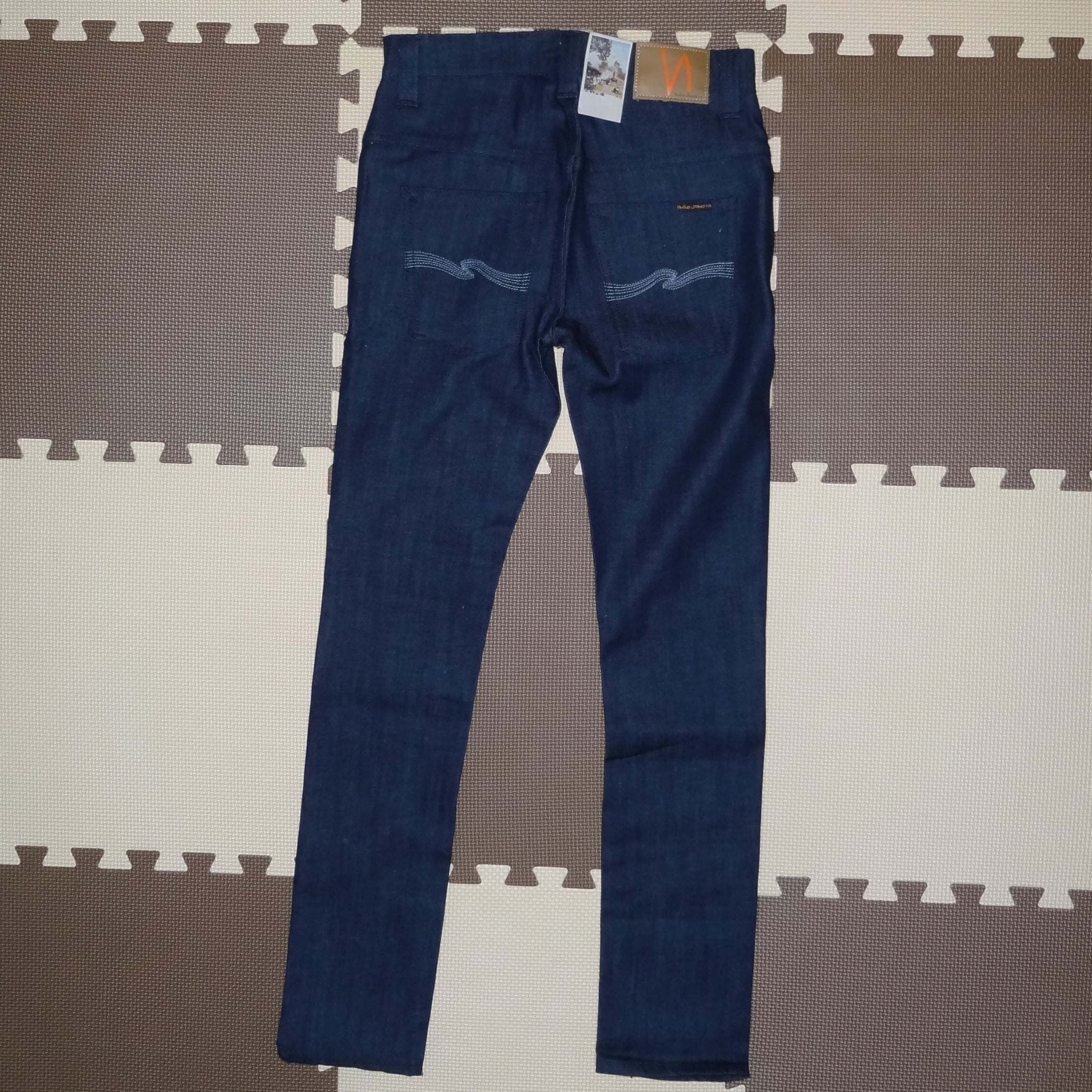 Nudie Jeans ヌーディージーンズ TAPE TED / ORG DRY GREY ...