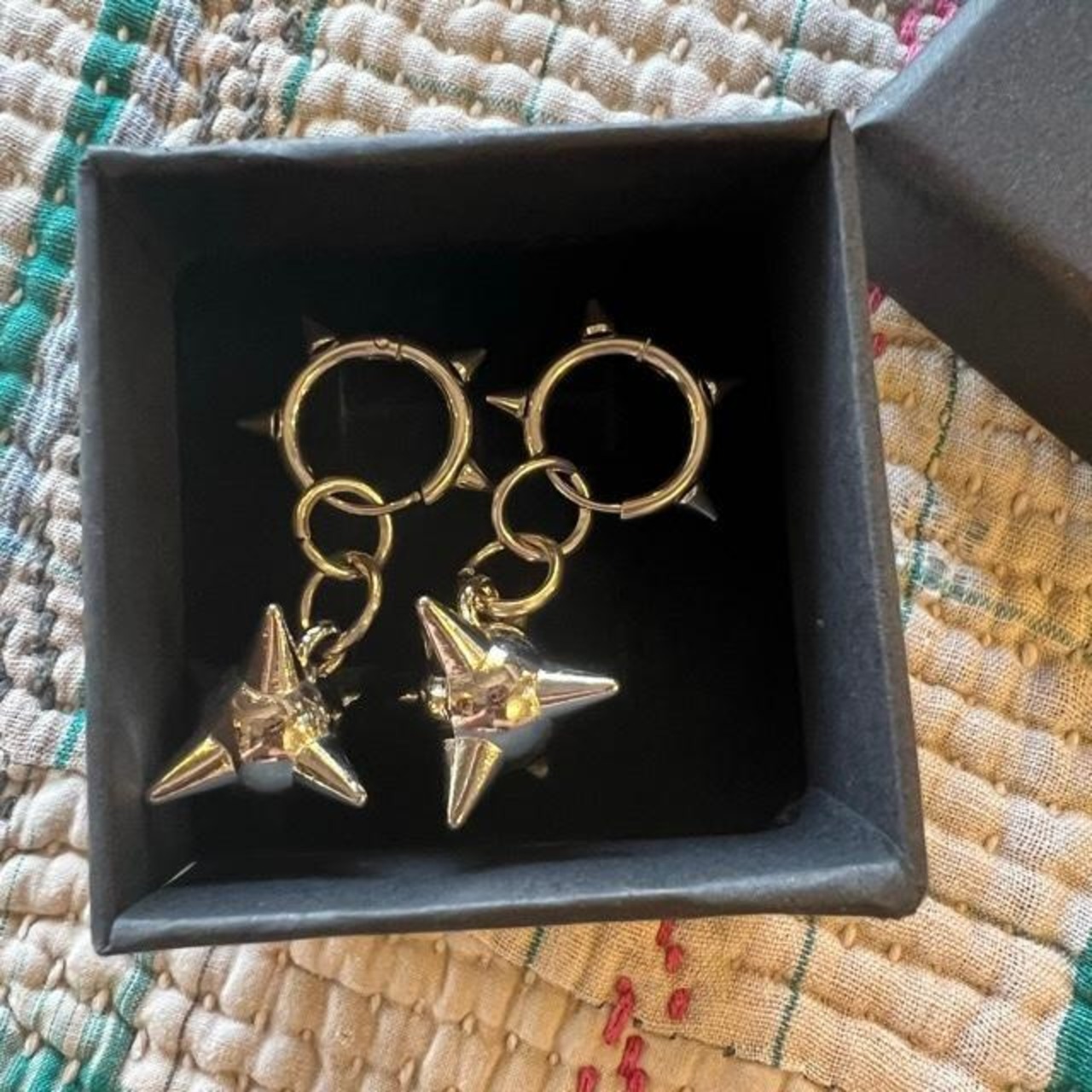 TOPANGA Jewelry　Spiky earrings　スパイキーピアス　ピアス　トゲトゲ　ジュエリー　ギフト　プレゼント