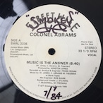 Colonel Abrams ‎– Music Is The Answer