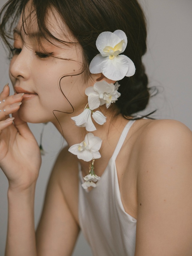 【5/11〜発送】flower ear cuffs